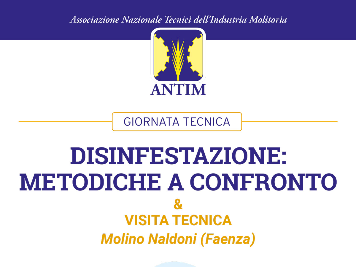 Giornata tecnica -  Sabato 12 novembre 2022
VISITA TECNICA Molino Naldoni (Faenza)
